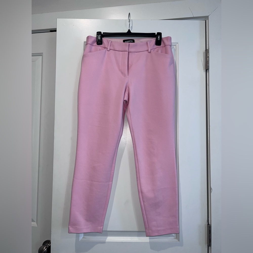Express Skinny Mid Rise Ankle Pant in 10 Short